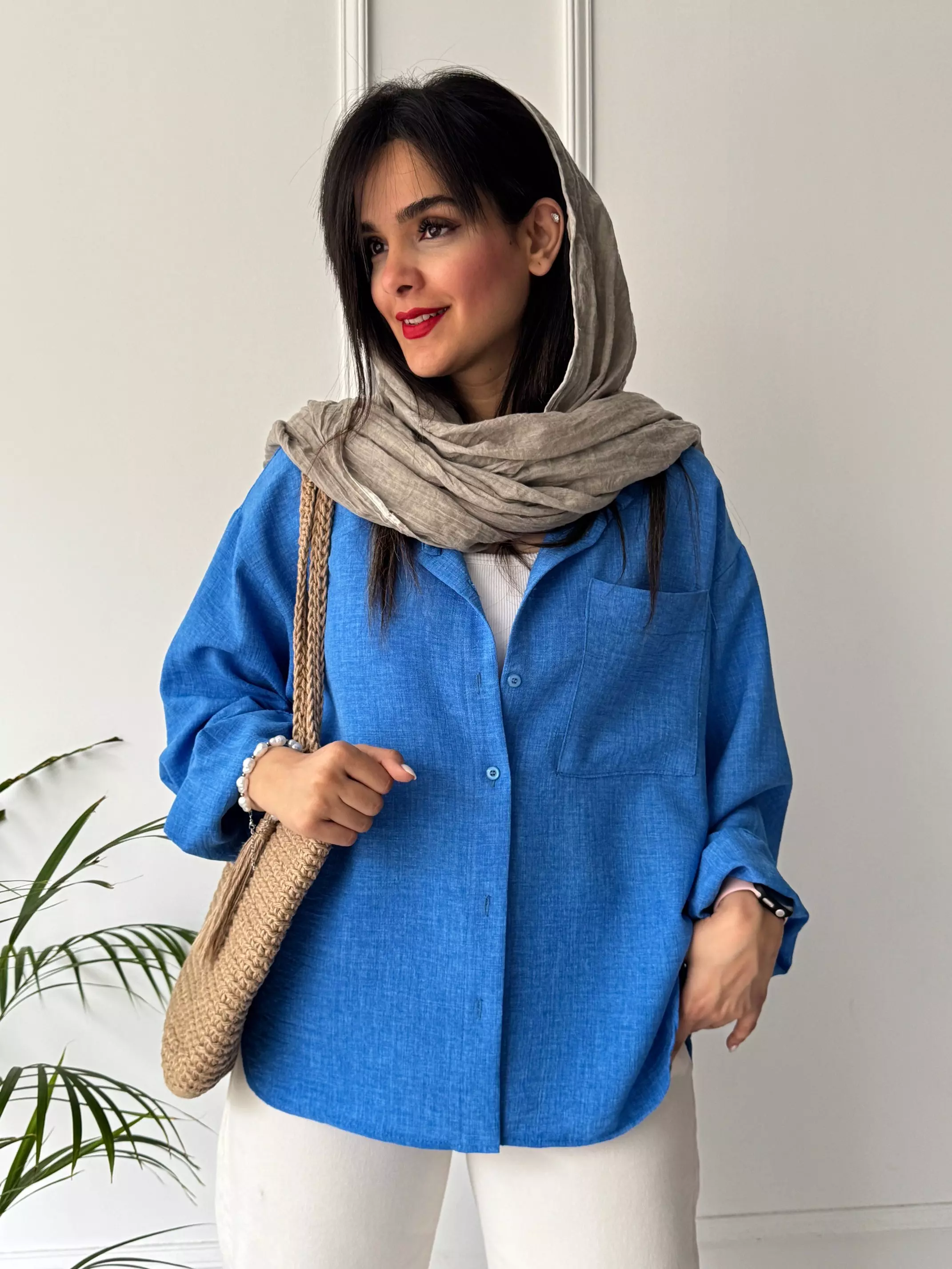 مانتو شومیزی رنگین کمان